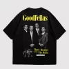 Playera DripCULTURE Oversized "GoodFellas" Negro